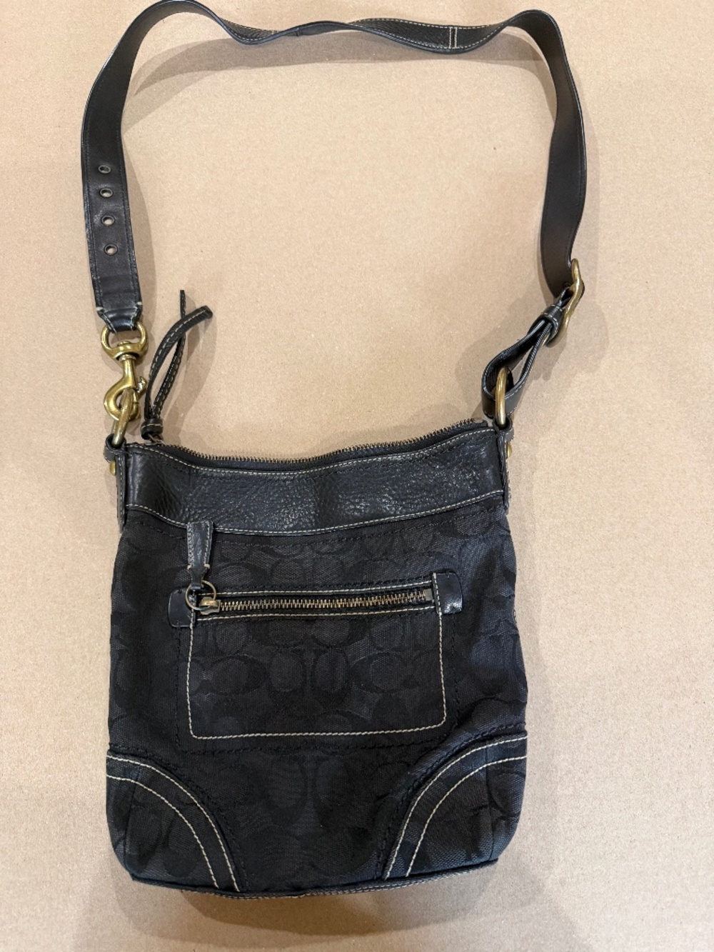 Coach Signature Logo Crossbody